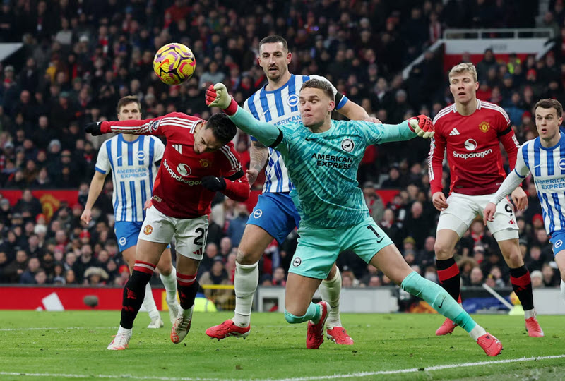 soi kèo ngoại hạng anh Manchester United vs Brighton