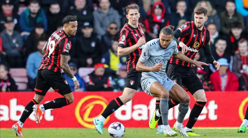 tỷ lệ kèo cược Bournemouth vs Everton