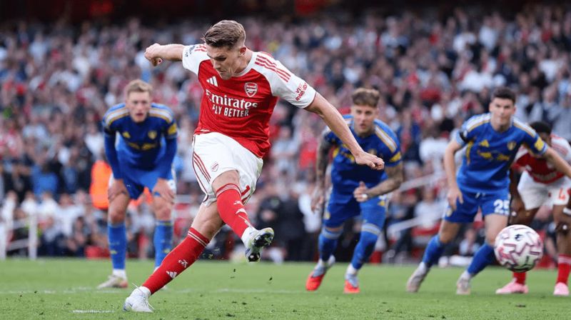 tỉ lệ kèo cược Leeds United vs Arsenal