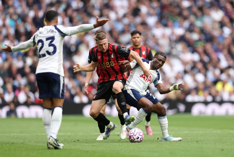 tỷ lệ kèo cược Bournemouth vs Tottenham